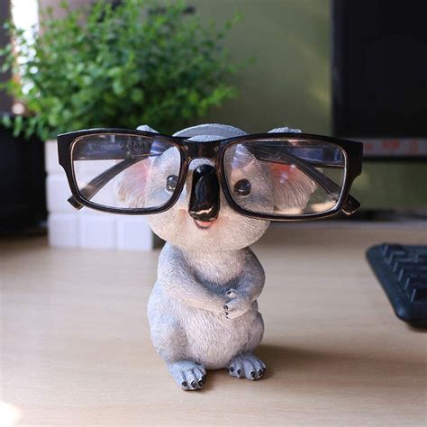 glasses holder funny|character eyeglass holder stand.